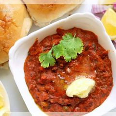 A picture of Paw bhaji....my husband's choice.