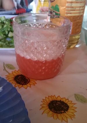 Una foto de Limonada de frutillas
