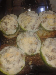 Una foto de Zapallitos rellenos