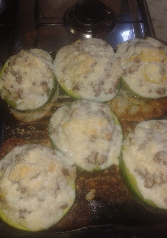 Una foto de Zapallitos rellenos