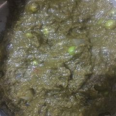 A picture of Sarso ka saag.