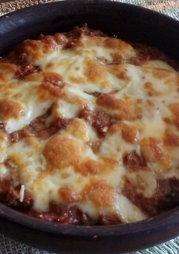 Una foto de Lasagna de berenjenas