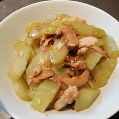 A picture of Sauteed Sayote.