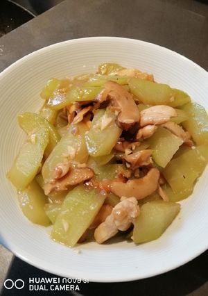 A picture of Sauteed Sayote.