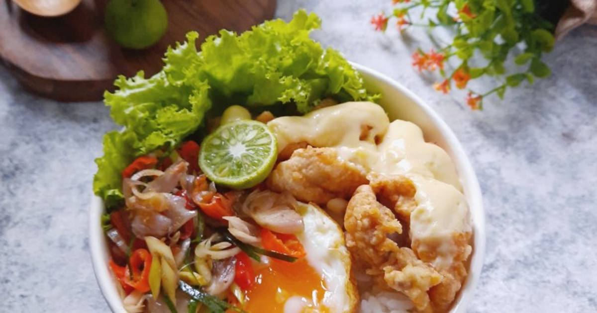 Resep Ricebowl Ayam Enak Dan Sederhana Ala Rumahan Cookpad