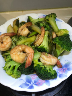 花椰菜炒蝦仁 的食譜成品照片