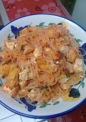 Foto resep Tahu bihun bumbu merah