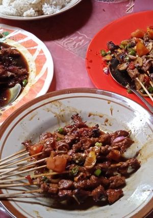 Foto resep Sate Domba Lembuuut dagingnya -Moment Idul Adha 2021-