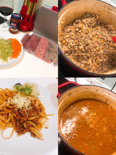 蕃茄肉醬義大利麵 的食譜成品照片