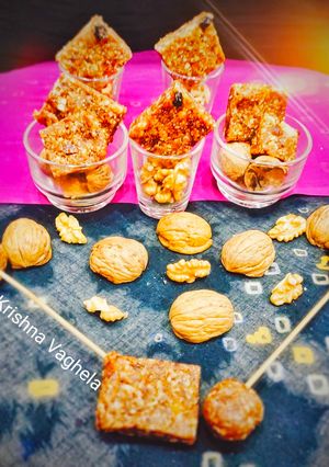 વોલનટ ખજૂર કેન્ડી (Walnut Khajoor Candy Recipe In Gujarati) રેસીપી મુખ્ય ફોટો