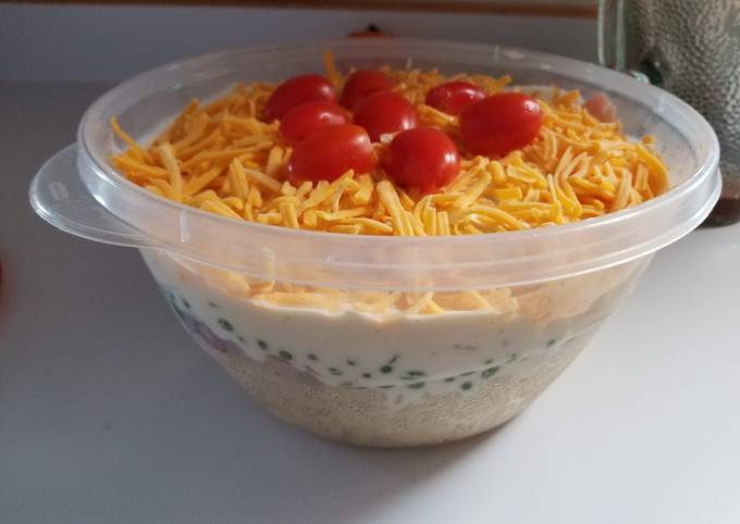 Step-by-Step Guide to Prepare Authentic Layered Pasta Salad for Diet Recipe