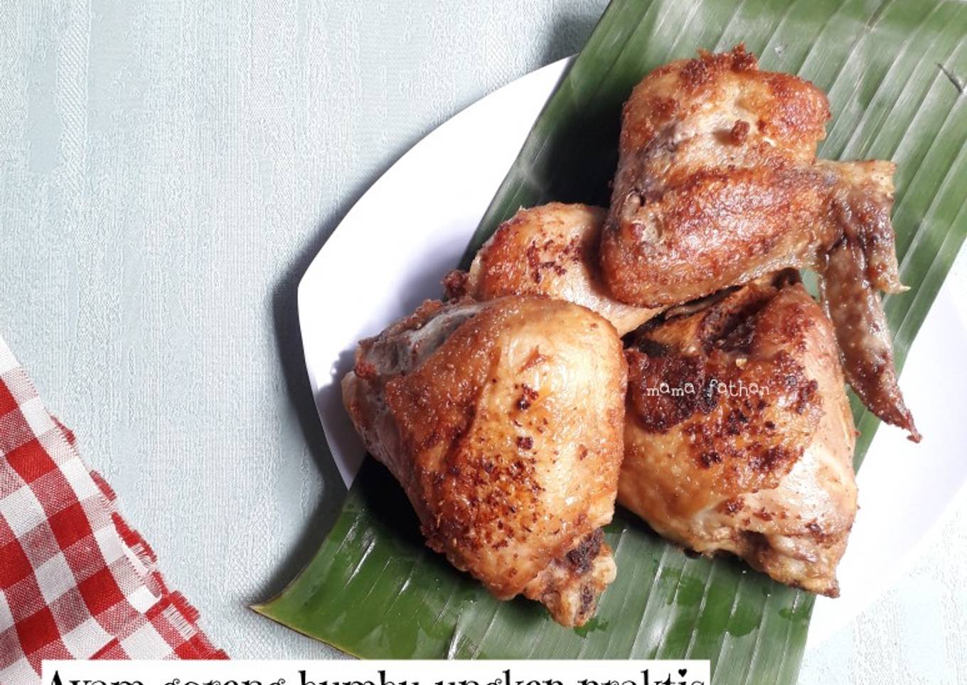 Ayam goreng bumbu ungkep praktis
