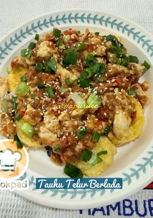 Gambar 👩‍🍳Tauhu Telur Berlada