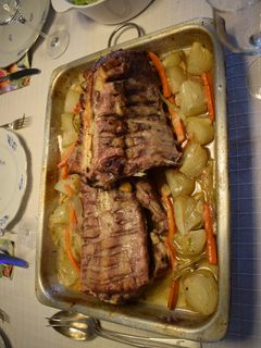 Húsvéti sült báránygerinc recept fotója
