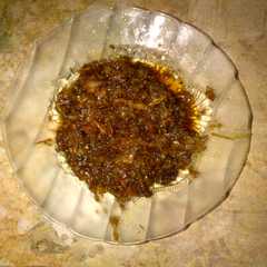 รูปของ Asam manis ikan asin Telang / tenggiri