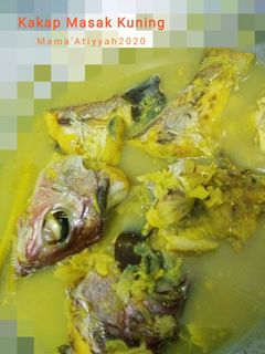 Foto resep Kakap Masak Kuning