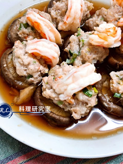 【家常菜】香菇鑲肉(電鍋版) 的食譜成品照片