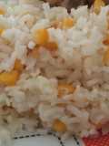 Arroz con crema de leche y choclos dulces