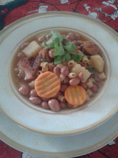 Una foto de Minestrone a mi manera