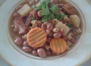 Una foto de Minestrone a mi manera
