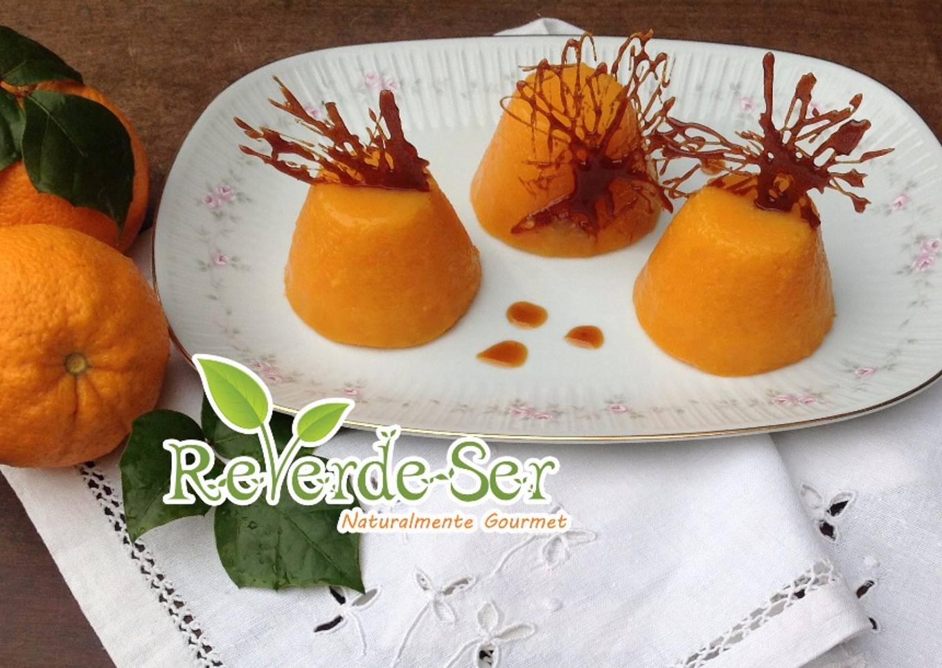 Flan de Naranjas y Calabazas