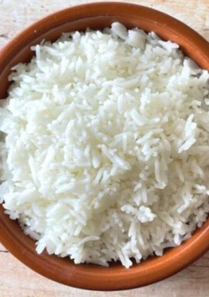 A picture of Basic  plain boiled  Rice🍚🌾.