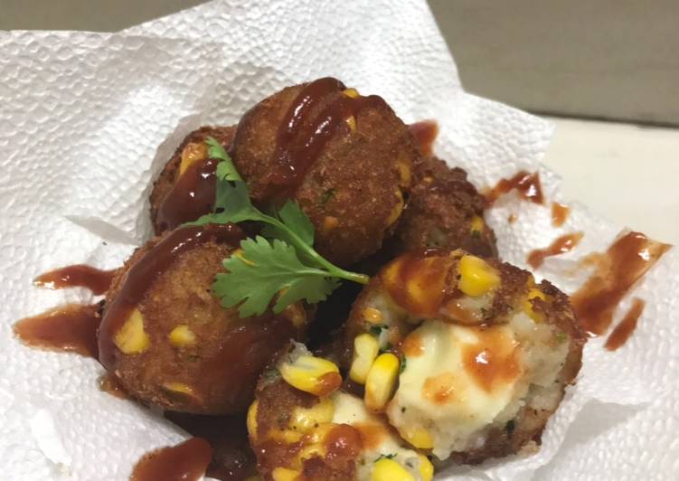 Easiest Way to Make Speedy Cheese Corn Balls