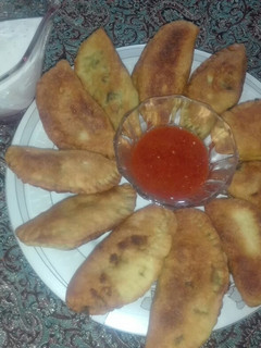 عکسی از دستور پیراشکی اسفناج