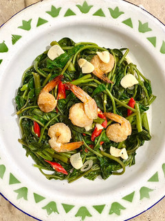 Foto resep Tumis Kangkung Udang