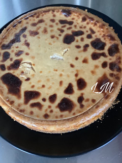 Una foto de Cheescake de dulce de leche en olla GM