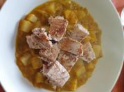 Una foto de marmitako de pescado