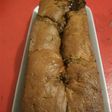 Budín de manzana con pasas y azúcar negra