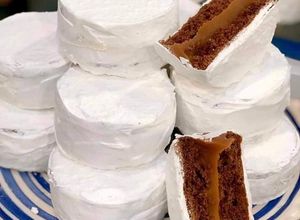 Una foto de Alfajores de Nieve