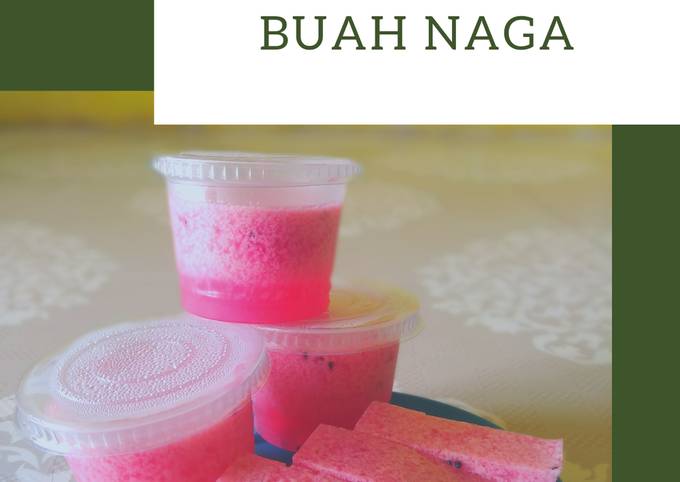 Resep Puding Lumut Buah Naga Resep Puding Lumut Buah Naga