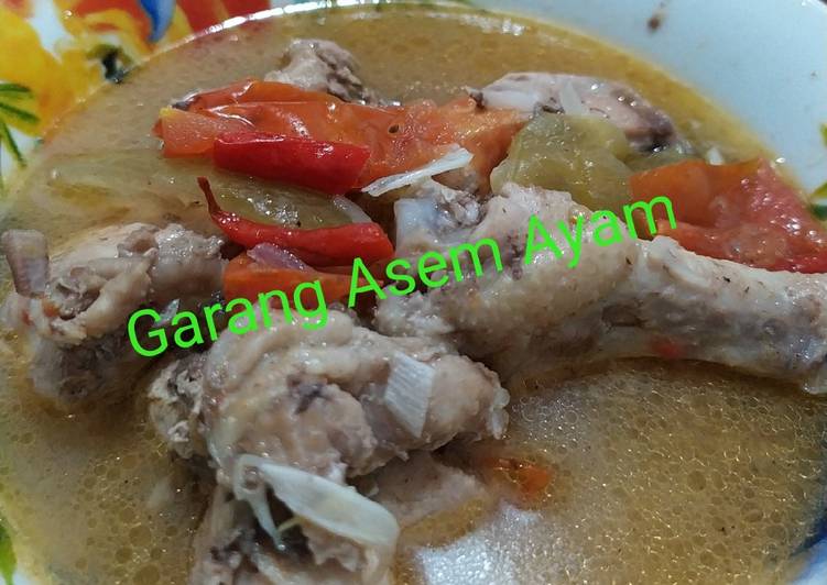 🍲Garang Asem Ayam (No Santan)🍲 #SatuResepSatuPohon