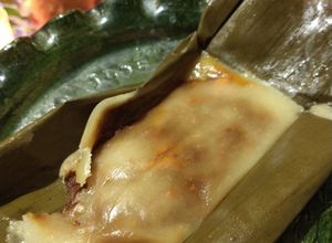 Una foto de Tamal de Yuca