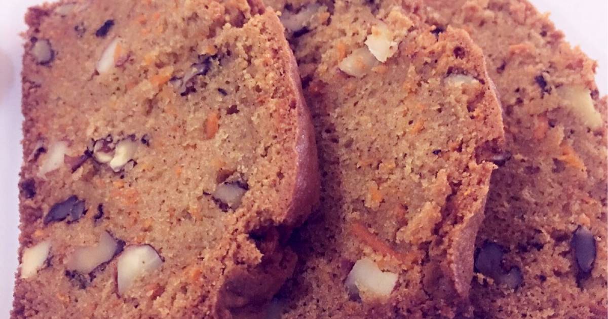 Easy Carrot Nuts Cake Recipe by A Chef and A Mom Cookpad