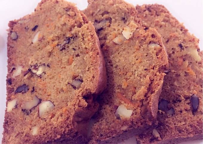 Easy Carrot- Nuts Cake