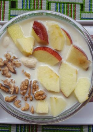 A picture of Overnight oats.