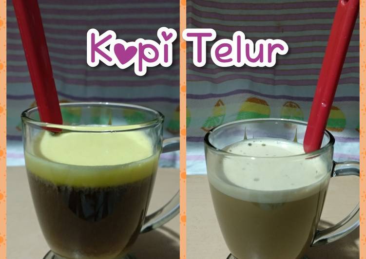 Resep Kopi Telur || Vietnam Egg Coffee Anti Gagal