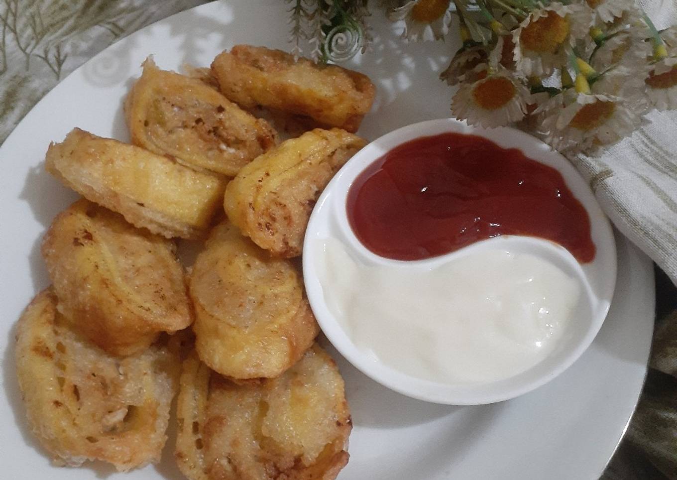 Egg Roll Tahu