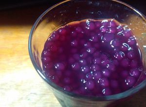 Foto de Sagu de Vinho Tinto