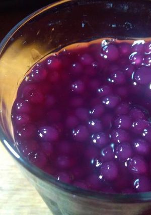 Foto de Sagu de Vinho Tinto