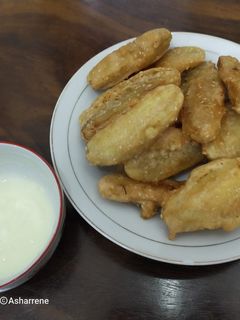 Foto resep Pisang Goreng Wijen + Fla