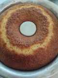 Budín de durazno