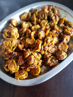 A picture of Ivygourd/Tindoora/ Kovakkai stir fry.