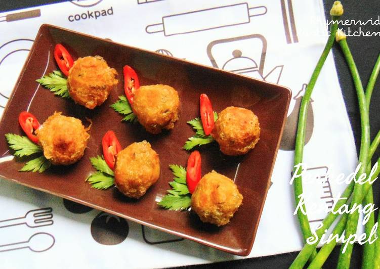 Resep Perkedel Kentang Simpel, Bikin Ngiler