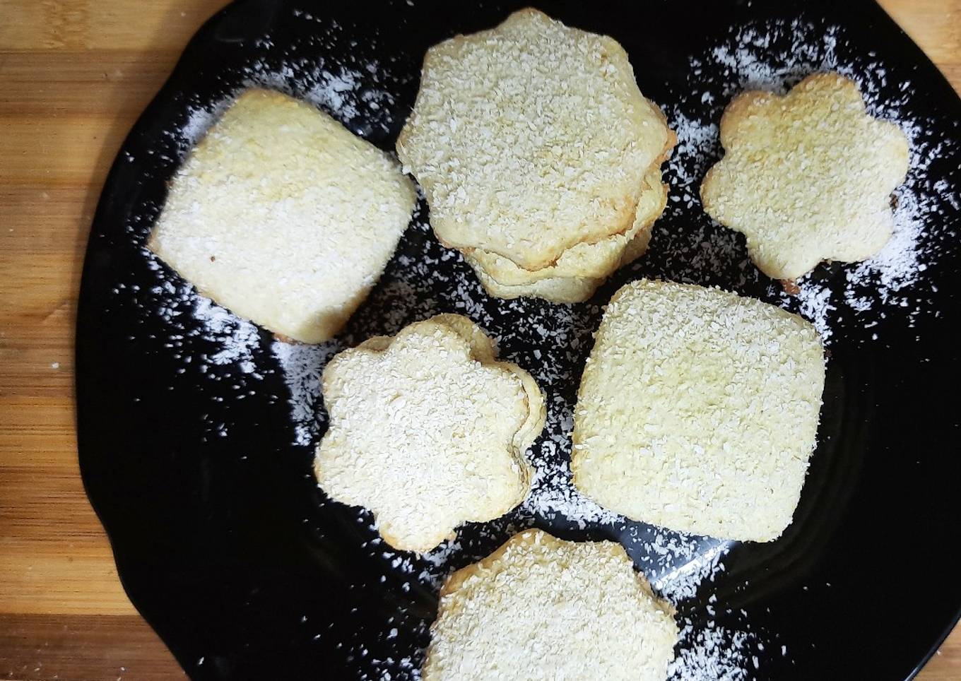 Coconut 🥥 biscuits..very easy recipe