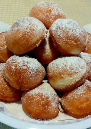 Pezsgős fánk recept fotója
