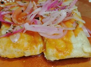 Una foto de Los tamales de mi suegra